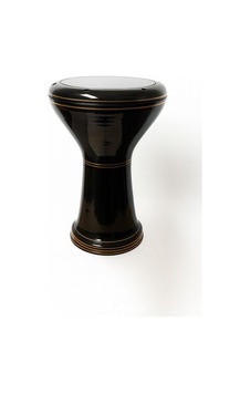Rhyhtm Siyah Boyalı Gold Çizgili Profesyonel Darbuka Rhyhtm Siyah Boyalı Gold Çizgili Profesyonel Darbuka