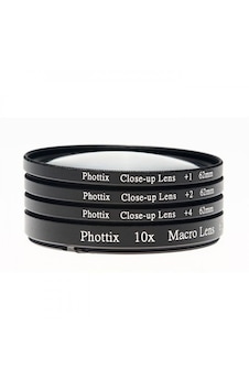 Phottix 62mm Close Up Filtre Seti - Çantalı +1,+2,+4,+10