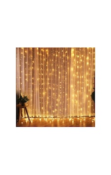 3x2m Premium Perde Led - 8 Fonksiyonlu, Su Geçirmez İç Dış Mekan Teras Dekor Işıkları Crchmgo Çok Renkli 3x2m Premium Perde Led - 8 Fonksiyonlu, Su Geçirmez İç Dış Mekan Teras Dekor Işıkları Crchmgo Çok Renkli