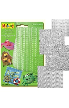 Makin'S Clay Texture Sheets Doku Kalıpları 4'Lü Set A Makin'S Clay Texture Sheets Doku Kalıpları 4'Lü Set A