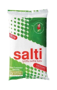 Salti İyotlu Öğütülmüş Çankırı Kaya Tuzu 1500 G Salti İyotlu Öğütülmüş Çankırı Kaya Tuzu 1500 G