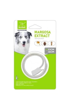 Nunbell Bitkisel Pire Ve Kene Uzaklaştırıcı Köpek Tasması 52 Cm Beyaz Nunbell Bitkisel Pire Ve Kene Uzaklaştırıcı Köpek Tasması 52 Cm Beyaz