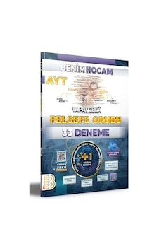 2024 Ayt Yapay Zeka Felsefe Grubu 33 Deneme / Bülent Tanık 2024 Ayt Yapay Zeka Felsefe Grubu 33 Deneme / Bülent Tanık
