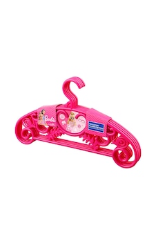 Lisanslı Kız Çocuk Elbise Askısı 4'lü Pembe