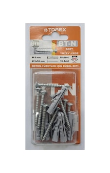 Vida Dübel Set 8 Mm Dübel 10 Adet, 5x50 Vida 10 Adet - 764855829 Diğer Vida Dübel Set 8 Mm Dübel 10 Adet, 5x50 Vida 10 Adet - 764855829 Diğer