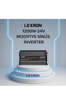 Lexron 1200w 24v 1200 Watt Modifiye Sinüs İnverter Lexron 1200w 24v 1200 Watt Modifiye Sinüs İnverter