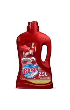 Bingo Fresh Yüzey Temizleyici, Lovely, 2,5 Lt 1000'li Set