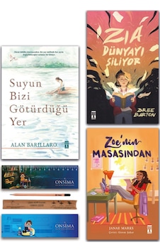 Genç Timaş Suyun Bizi Götürdüğü Yer - Zia Dünyayı Siliyor - Zoe Nin Masasından Set 3 Kitap Genç Timaş Suyun Bizi Götürdüğü Yer - Zia Dünyayı Siliyor - Zoe Nin Masasından Set 3 Kitap