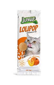 Jungle Balkabaklı Kedi Lolipop Ödülü 15 Gr 239-30004.01 Jungle Balkabaklı Kedi Lolipop Ödülü 15 Gr 239-30004.01