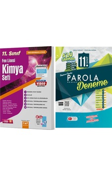 Çap Yayınları 11.sınıf Fen Lisesi Kimya Seti Ve Evrensel 4 Lü Sarmal Deneme Seti 2 Kitap Çap Yayınları 11.sınıf Fen Lisesi Kimya Seti Ve Evrensel 4 Lü Sarmal Deneme Seti 2 Kitap