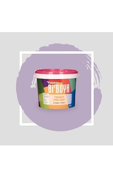 Bi Boya İç Cephe Duvar Boyası 7,5 Lt Gökçeada Lavantası İpek Mat Trendy Su Bazlı Silinebilir Bi Boya İç Cephe Duvar Boyası 7,5 Lt Gökçeada Lavantası İpek Mat Trendy Su Bazlı Silinebilir