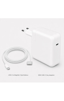 Apple Uyumlu MacBook Air 96w Usb-c Magsafe 3 Güç Adaptörü Apple Uyumlu MacBook Air 96w Usb-c Magsafe 3 Güç Adaptörü