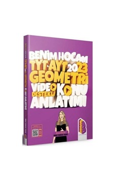 2023 TYT-AYT Geometri Video Destekli Konu Anlatımı - Ebru Tuncay - Benim Hocam Yayınları 2023 TYT-AYT Geometri Video Destekli Konu Anlatımı - Ebru Tuncay - Benim Hocam Yayınları