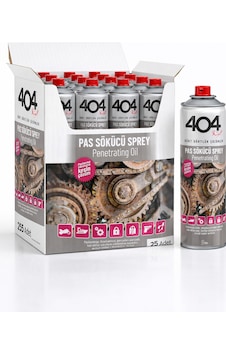 404 Pas Sökücü Sprey 400ml 25li Koli