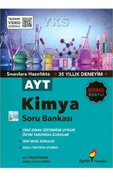 Aydın Ayt Kimya Konu Anlatımlı Soru Bankası Aydın Ayt Kimya Konu Anlatımlı Soru Bankası