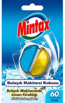 Mintax Limon Ferahlığı Bulaşık Makinası Kokusu 60 Yıkama