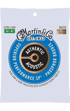 Martin Ma530 Otantik Akustik - Sp - Fosfor Bronz Ekstra Hafif 10-47 Martin Ma530 Otantik Akustik - Sp - Fosfor Bronz Ekstra Hafif 10-47