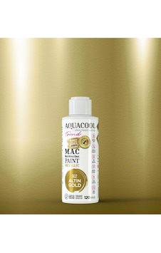 Aquacool Trend Su Bazlı Akrilik Dönüşüm Boyası Metalik Renk 902 Altın Gold 120ml Çok Renkli Aquacool Trend Su Bazlı Akrilik Dönüşüm Boyası Metalik Renk 902 Altın Gold 120ml Çok Renkli