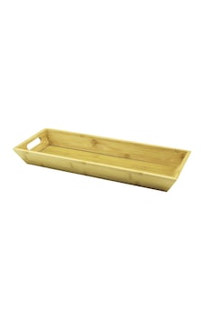 Pablito Home Pbt-272 Dikdörtgen Çift Kulplu Ahşap Bambu Sunum Tepsisi 16x40x4cm Çok Renkli Pablito Home Pbt-272 Dikdörtgen Çift Kulplu Ahşap Bambu Sunum Tepsisi 16x40x4cm Çok Renkli