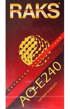 Raks E240 Vhs Boş Video Kaset