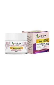 Gökçek Kozmetik SPF20+ Hyaluronic Nemlendirici Gündüz Bakım Kremi 50 G