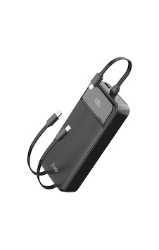 Juo 20000mah 22.5w Led Ekranlı Lightning Ve Type-c Kablolu Powerbank Taşınabilir Hızlı Şarj Cihazı Siyah Juo 20000mah 22.5w Led Ekranlı Lightning Ve Type-c Kablolu Powerbank Taşınabilir Hızlı Şarj Cihazı Siyah