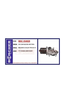 On Cam Sılecek Motoru Megane Iı Valeo Tıpı 02> 10 On Cam Sılecek Motoru Megane Iı Valeo Tıpı 02> 10