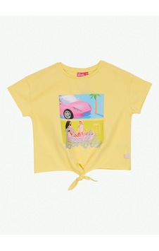 Barbie Sarı Pamuk Karışımlı T-shirt Brb6sg-tst6403 Barbie Sarı Pamuk Karışımlı T-shirt Brb6sg-tst6403