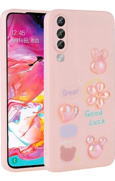 Galaxy Uyumlu A70 Kılıf Kabartma Figürlü Parlak Zore Toys Silikon Kapak Galaxy Uyumlu A70 Kılıf Kabartma Figürlü Parlak Zore Toys Silikon Kapak