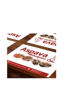Pvc Amerikan Servis Altlığı 100 Ad. Pvc Amerikan Servis Altlığı 100 Ad.