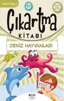Deniz Hayvanları - Çıkartma Kitabı - Aktiviteli 4+- Mekika Yayınları Deniz Hayvanları - Çıkartma Kitabı - Aktiviteli 4+- Mekika Yayınları