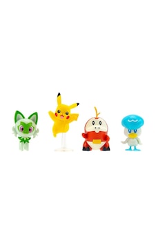 Pkw3402 Pokemon Battle 4'lü İlk Figür Set