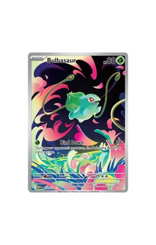 Bulbasaur 133/132 Illustration Rare Megen Lisanslı Oyun Kartı