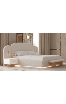 Firuze Mdf Bazalı Karyola Ve Başlık Firuze Mdf Bazalı Karyola Ve Başlık