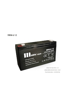 Mervesan Mrw-6-12 Kuru Tip Akü ( MRW-6/12 ) Mervesan Mrw-6-12 Kuru Tip Akü ( MRW-6/12 )