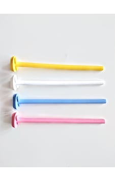 Ahsev Petshop Plastik Kuş Tüneği 18 CM 2 Adet