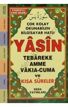 Yasin Tebareke Amme ve Kısa Sureler (Cep Boy Kod: 096) - Seda Yayınları Yasin Tebareke Amme ve Kısa Sureler (Cep Boy Kod: 096) - Seda Yayınları