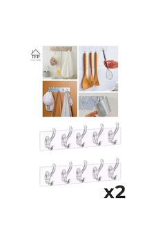 5'li Kendinden Yapışkanlı Güçlü Şeffaf Askılık Kapı Arkası Mutfak Askısı 5x2 Çok Renkli 5'li Kendinden Yapışkanlı Güçlü Şeffaf Askılık Kapı Arkası Mutfak Askısı 5x2 Çok Renkli