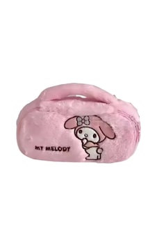 Sanrio Kuromi My Melody Kalem Kutu Pembe Makyaj Çantası Pembe Sanrio Kuromi My Melody Kalem Kutu Pembe Makyaj Çantası Pembe