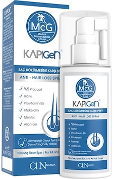Mcg Kapigen %5 Procapil İçerikli Dökülme Karşıtı Saç Spreyi 75 ML