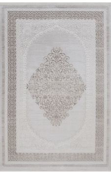 Gabardin Halı Jade 7021 Vizon Serisi Triko Akrilik Salon Oturma Yatak Odası Halısı Vizon