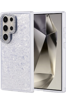 Galaxy S24 Ultra Kılıf Taşlı Tasarımlı Zore Kapi Kapak Gümüş Galaxy S24 Ultra Kılıf Taşlı Tasarımlı Zore Kapi Kapak Gümüş
