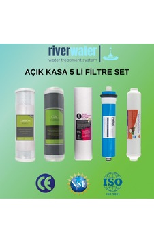 Açık Kasa Su Arıtma Cihazı 5 Li Filtre Seti Açık Kasa Su Arıtma Cihazı 5 Li Filtre Seti