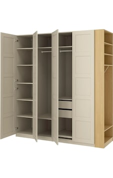 Ikea Çok Renkli Fonksiyonel Kapaklı Gardırop 220x60x236 Cm Ikea Çok Renkli Fonksiyonel Kapaklı Gardırop 220x60x236 Cm