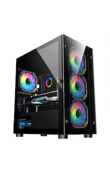 D3 Lich King 500w Psu 4x120mm Argb Fan Gaming Kasa D3 Lich King 500w Psu 4x120mm Argb Fan Gaming Kasa