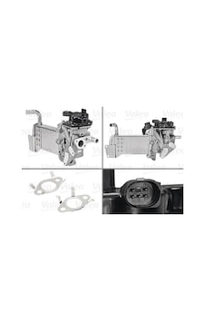Valeo 700438 Egr Soğutucusu Valfi Vw Amarok 2.0 Tdi-bitddı 10 Audı Q5 2.0 Tdi 09 03l131512dm-03l131512dj-03l131512bp