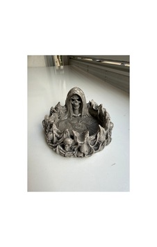 Dekoratif Küllük Kurukafa Model Gri