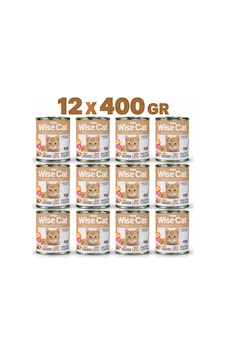 Wise Cat Tavuklu Yavru Kedi Konserve Maması 400 Gr 12 Adet Wise Cat Tavuklu Yavru Kedi Konserve Maması 400 Gr 12 Adet