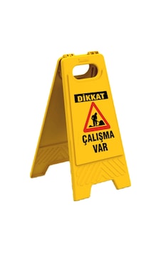 Dikkat Çalışma Var Levhası - Z - 6 Dikkat Çalışma Var Levhası - Z - 6