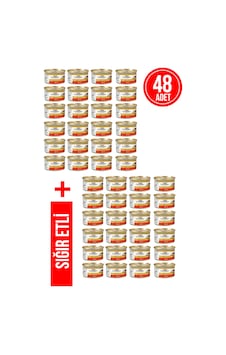 Purina Gourmet Gold Kıyılmış Sığır Etli Premium Yetişkin Kedi Konservesi 48 x 85 G Purina Gourmet Gold Kıyılmış Sığır Etli Premium Yetişkin Kedi Konservesi 48 x 85 G